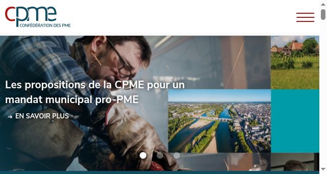 Screenshot of cpme.fr