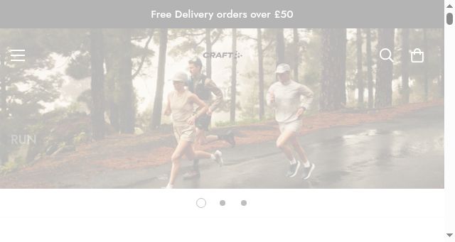 Screenshot of craftsportswear.co.uk
