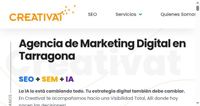 Screenshot of creativat.com