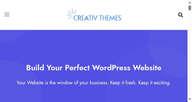 Screenshot of creativthemes.com