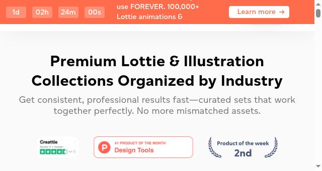 Screenshot of creattie.com