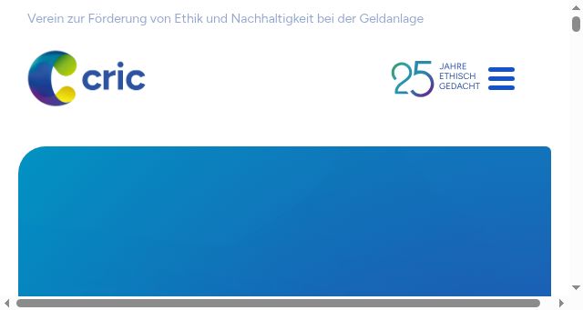 Screenshot of cric-ethik.finance