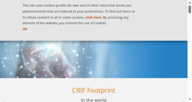 Screenshot of crif.com.jm