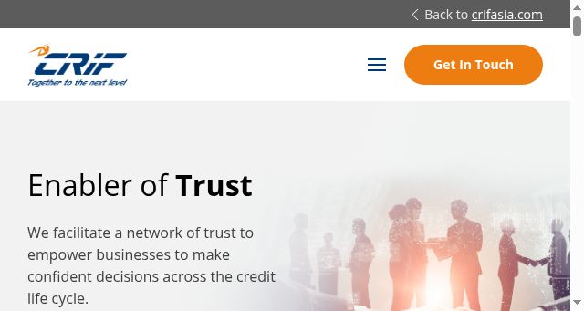 Screenshot of crif.com.my