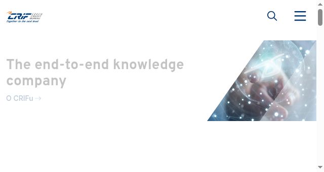 Screenshot of crif.cz