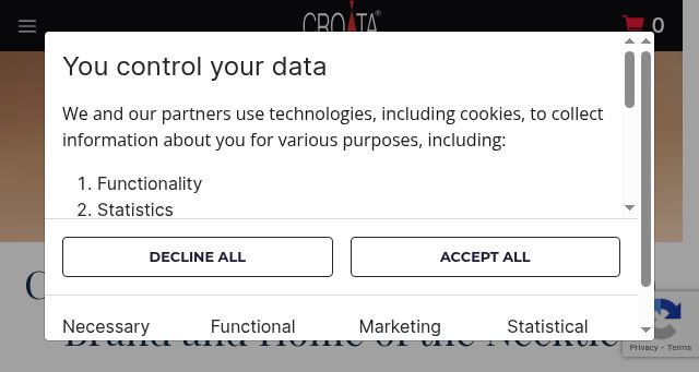 Screenshot of croata.com