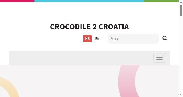 Screenshot of crocodile2croatia.eu
