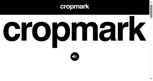 Screenshot of cropmark.com