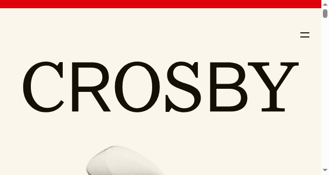 Screenshot of crosby.ai