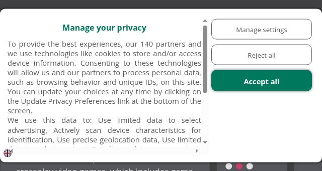 Screenshot of crossplaygames.com