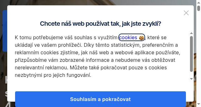 Screenshot of csas.cz