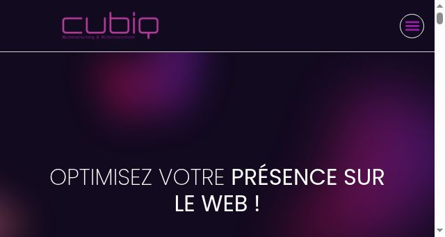 Screenshot of cubiq.fr