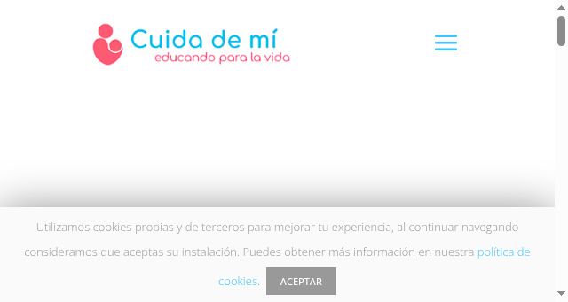 Screenshot of cuidademi.es