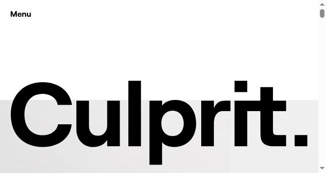 Screenshot of culprit.com.au