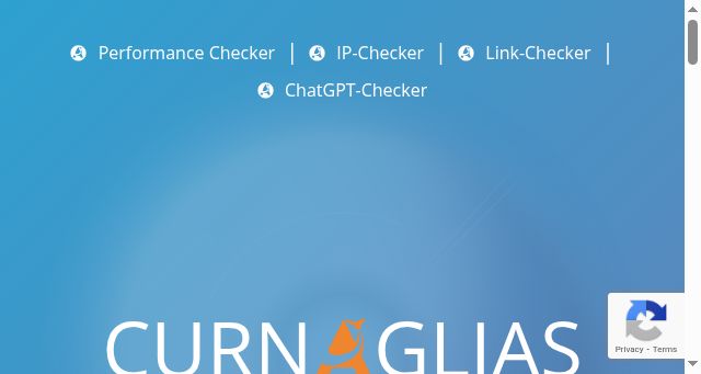 Screenshot of curnaglias.com