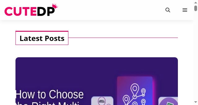 Screenshot of cutedp.org