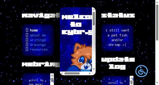 Screenshot of cybr.gay