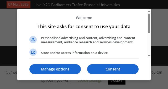 Screenshot of cyclocross.social