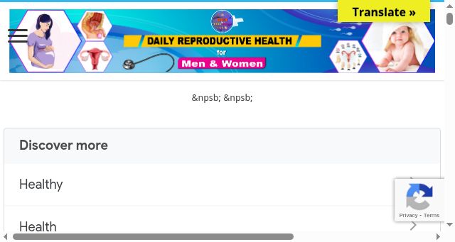 Screenshot of dailysexcare.com