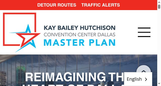 Screenshot of dallasccmasterplan.com