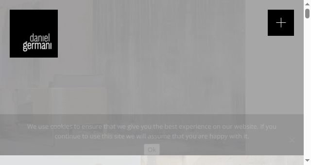 Screenshot of danielgermani.com