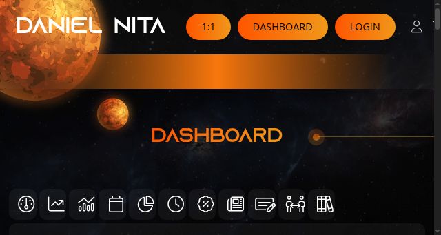 Screenshot of danielnita.ro