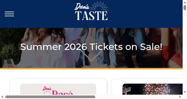 Screenshot of danstaste.com