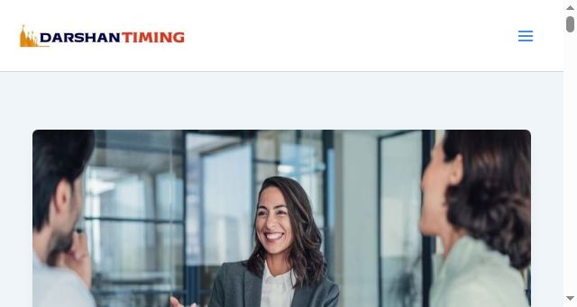 Screenshot of darshantiming.com