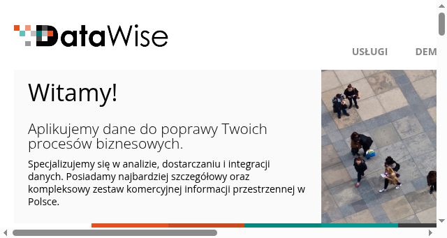 Screenshot of datawise.pl