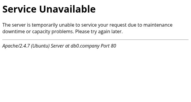 Screenshot of db0.company
