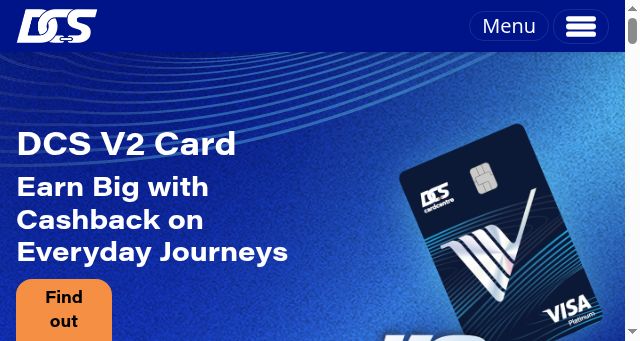 Screenshot of dcscc.com