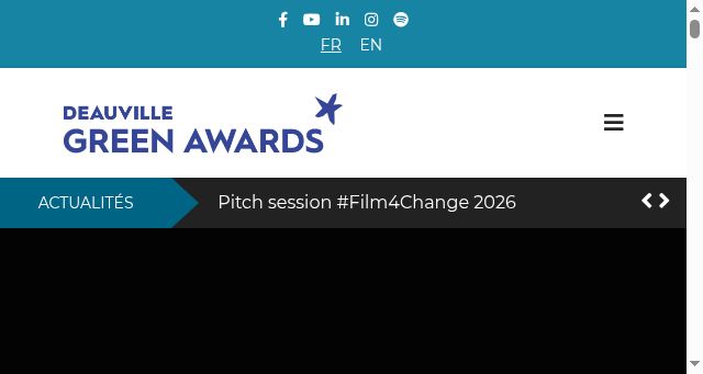Screenshot of deauvillegreenawards.com