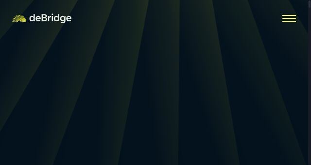 Screenshot of debridge.finance