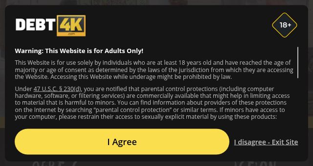 Screenshot of debt4k.com