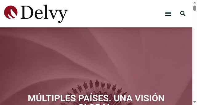 Screenshot of delvy.es