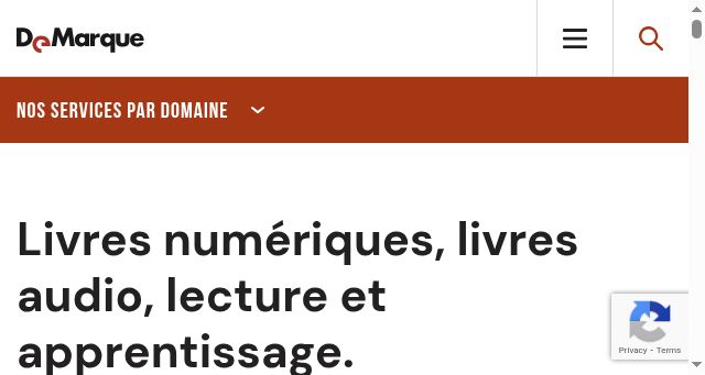 Screenshot of demarque.com