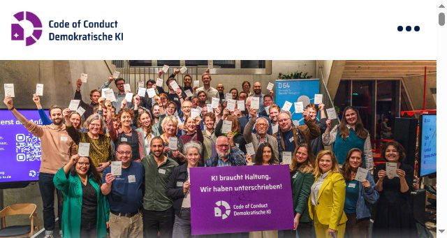 Screenshot of demokratische-ki.de