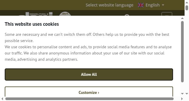 Screenshot of demolitionandrecycling.media