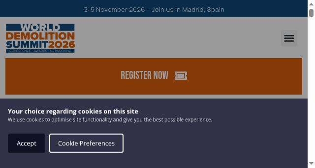 Screenshot of demolitionsummit.com