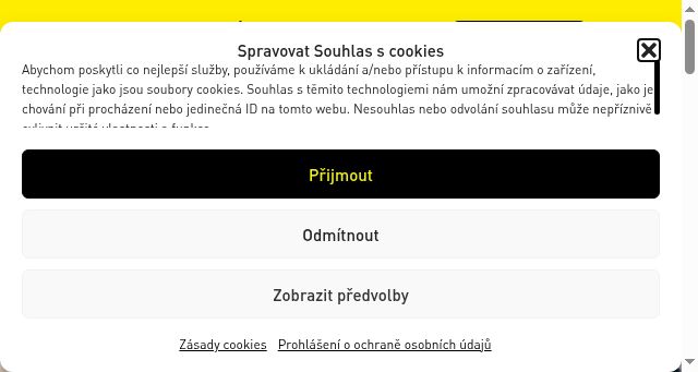 Screenshot of denarchitektury.cz