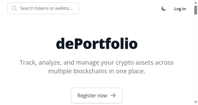 Screenshot of deportfolio.live