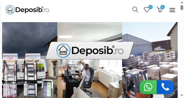 Screenshot of deposib.ro
