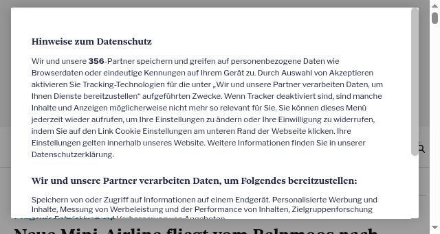 Screenshot of derbund.ch