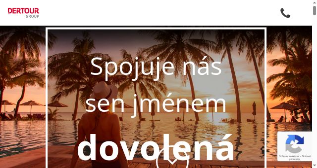 Screenshot of dertouristik.cz