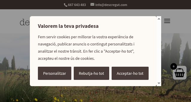 Screenshot of descregut.com