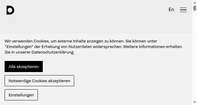 Screenshot of design-zentrum-hamburg.de