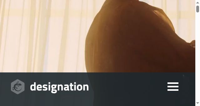 Screenshot of designation.at