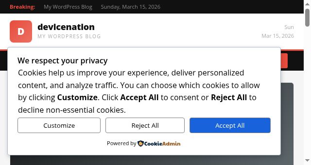 Screenshot of devicenation.co.uk