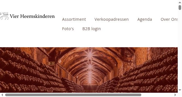 Screenshot of devierheemskinderen.com