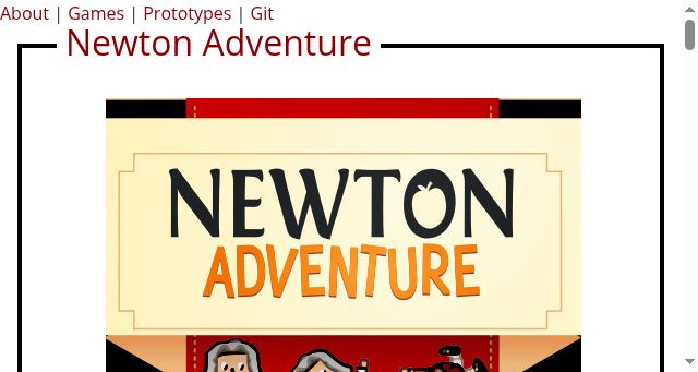 Screenshot of devnewton.fr